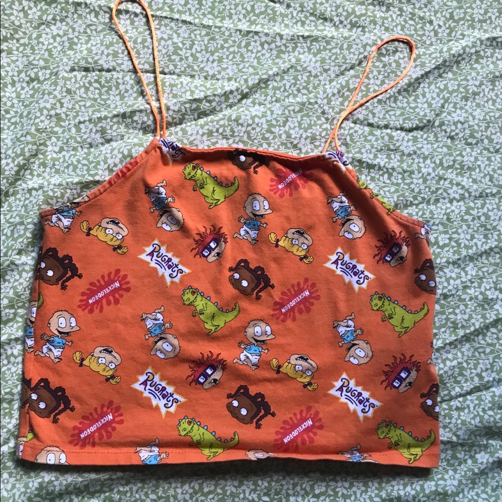 90’s retro rug rats Crop top halter